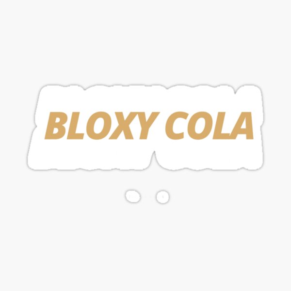 roblox bloxy cola (6) Sticker for Sale by duaataoah