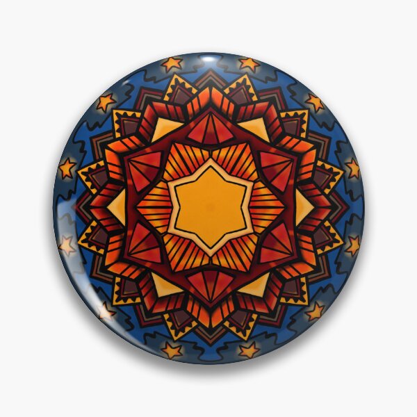 Artikelvorschau, Glücksstern - Mandala entworfen und verkauft von MikoMiko-kokoro.
