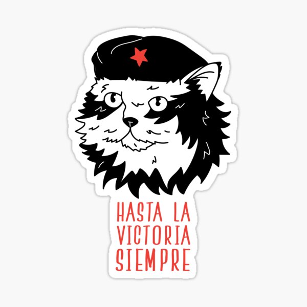Item preview, Che Guevara's Cat designed and sold by Thoo.