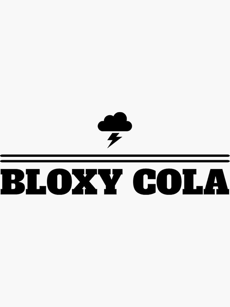 roblox bloxy cola Sticker for Sale by BabyCatArtist