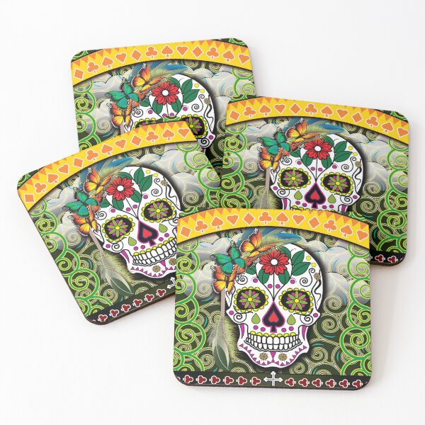 Item preview, Day of the Dead AIR Sugar Skull Poster - Halloween designed and sold by Billers Art.