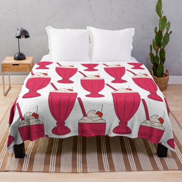 Item preview, A milkshake with a cherry on top sits designed and sold by Innamalinka.