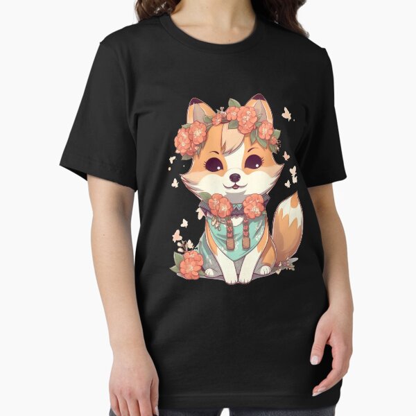 Item preview, Japanese dog Shiba Inu girl with bandana designed and sold by Naohiro.