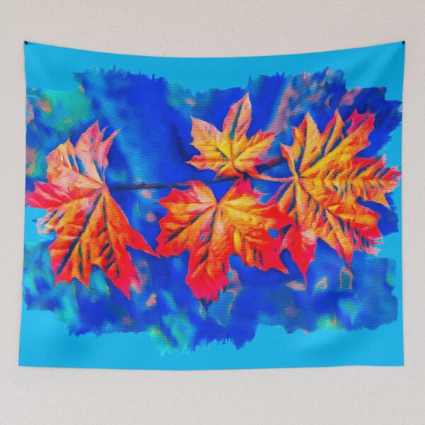 Item preview, Colorful Maple Leaves 2 designed and sold by Taina Sohlman.
