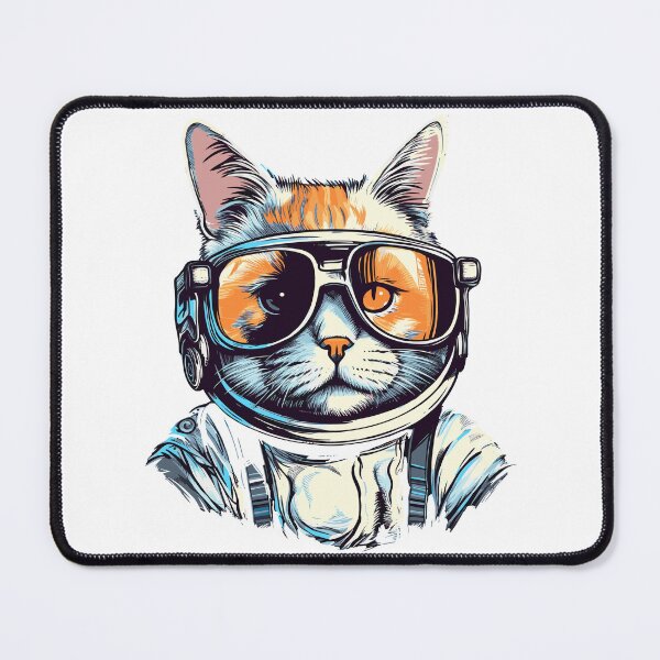 Item preview, Cosmic Cool Cat designed and sold by purrestrial-co.