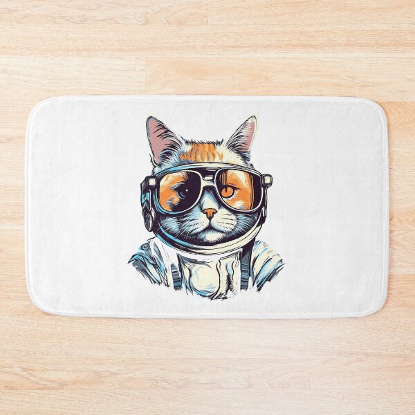 Item preview, Cosmic Cool Cat designed and sold by purrestrial-co.