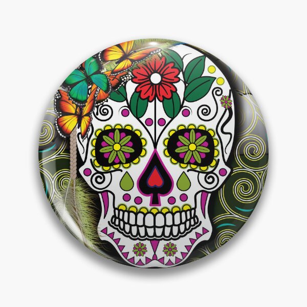 Item preview, Day of the Dead AIR Sugar Skull Poster - Halloween designed and sold by Billers Art.