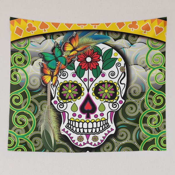 Item preview, Day of the Dead AIR Sugar Skull Poster - Halloween designed and sold by Billers Art.