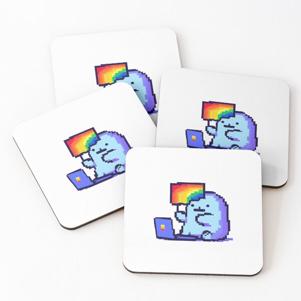 Item preview, Working Blob Has Thoughts of Rainbows (AI-generated) designed and sold by workingblob.