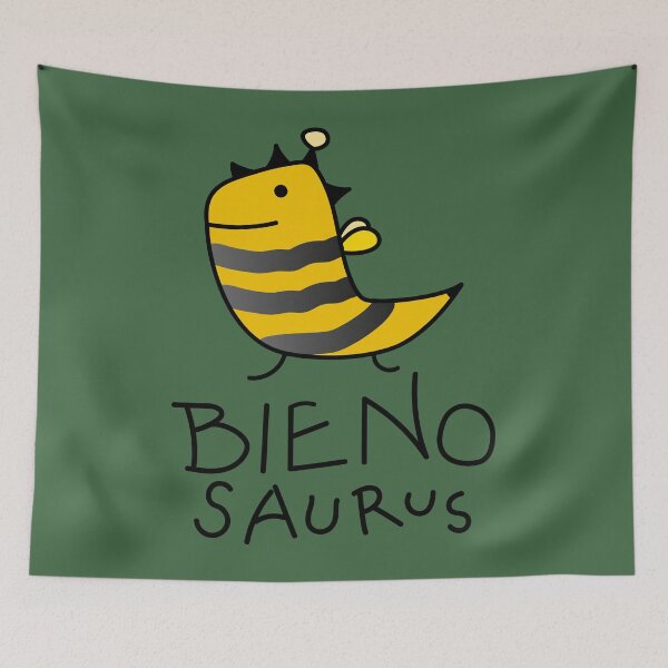 Item preview, Funny dino bee designed and sold by spontania.