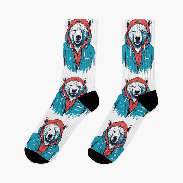 Item preview, Polar Bear Funny Cyberpunk Game designed and sold by SecretDicer.