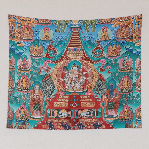 Item preview, Mandala 179 Vijaya Stupa designed and sold by GuyBlank.