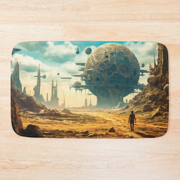 Item preview, Fantasy Alien Planet Landscape designed and sold by AdrianGrosu.