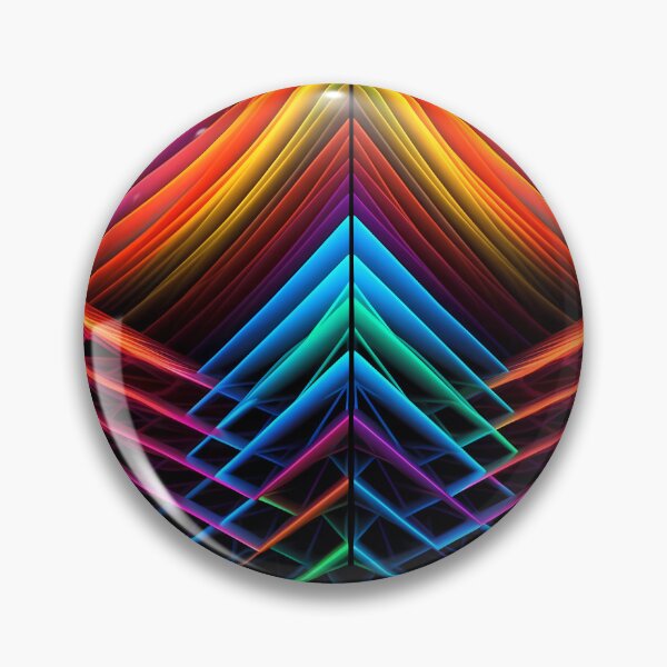 Item preview, Colorful Rainbow Neon Lines - Dynamic Parallel Shift Pattern designed and sold by SweetWhiskers.