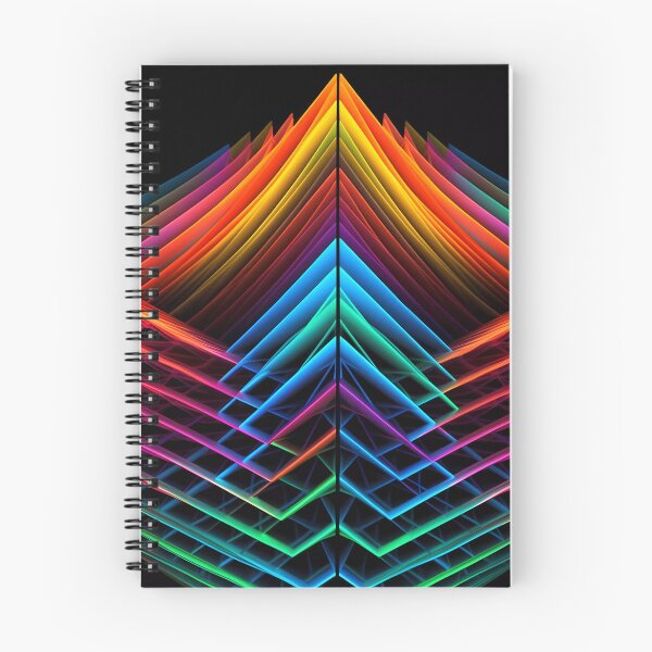 Item preview, Colorful Rainbow Neon Lines - Dynamic Parallel Shift Pattern designed and sold by SweetWhiskers.