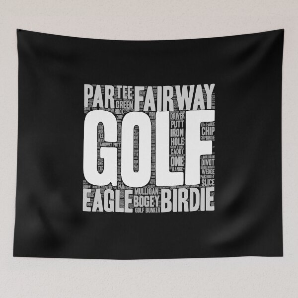 Item preview, Golf Words birdie putt par designed and sold by playloud.
