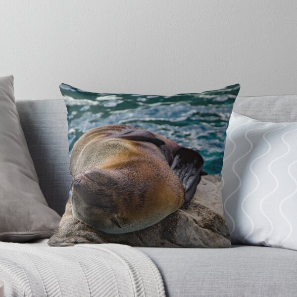 Item preview, Seal relaxing on a boulder designed and sold by Shizenkai.