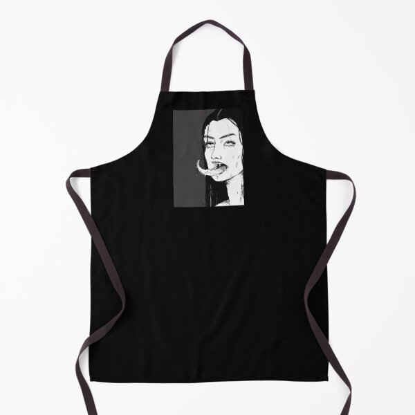 Item preview, White and black horror creepy girl  designed and sold by IK-Cat.