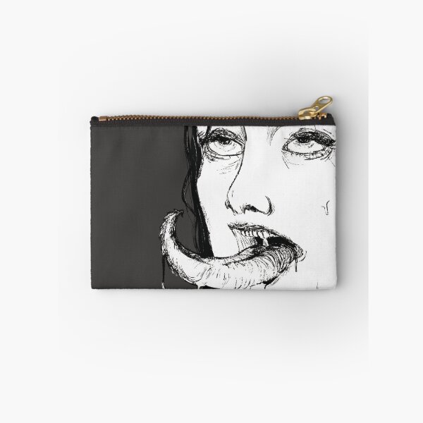 Item preview, White and black horror creepy girl  designed and sold by IK-Cat.