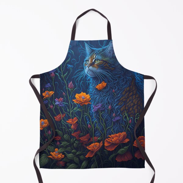 Item preview, Cat and Roses designed and sold by cuprum.