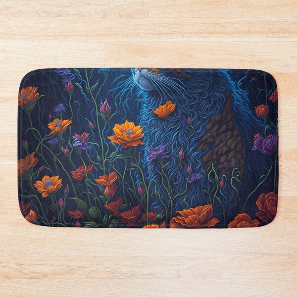Item preview, Cat and Roses designed and sold by cuprum.