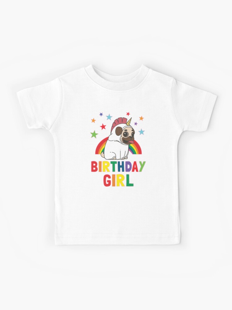 pug birthday shirt