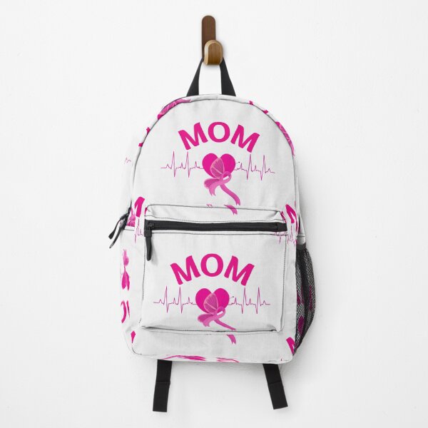 Item preview, MOM-Heartbeat-Breast Cancer Awareness designed and sold by Trendi61.