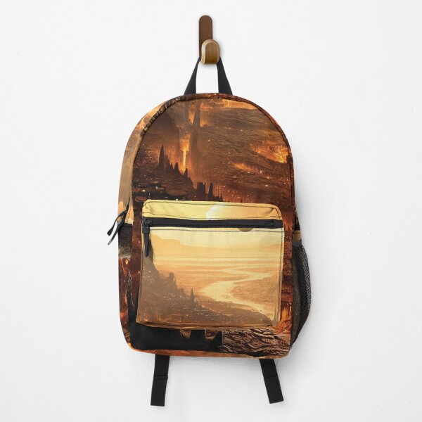 Item preview, Fantasy Alien Planet Landscape designed and sold by AdrianGrosu.
