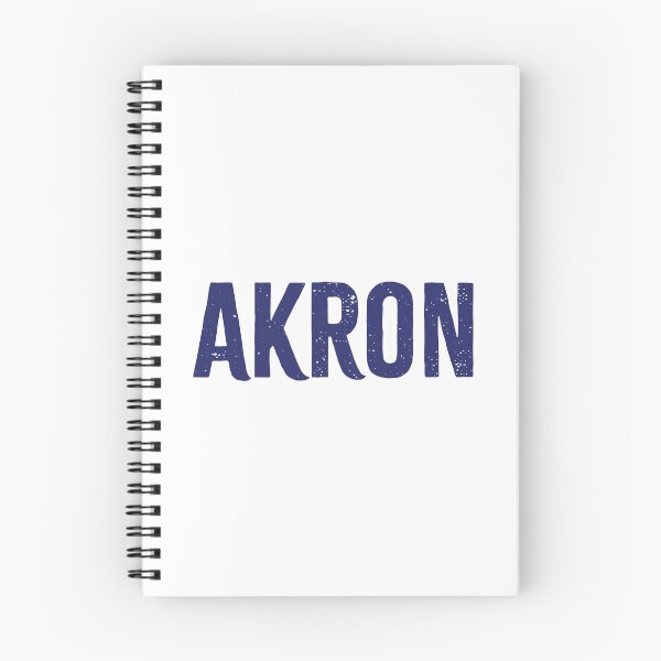 Item preview, Akron Block Letter Type City Name designed and sold by dragalgeswift.