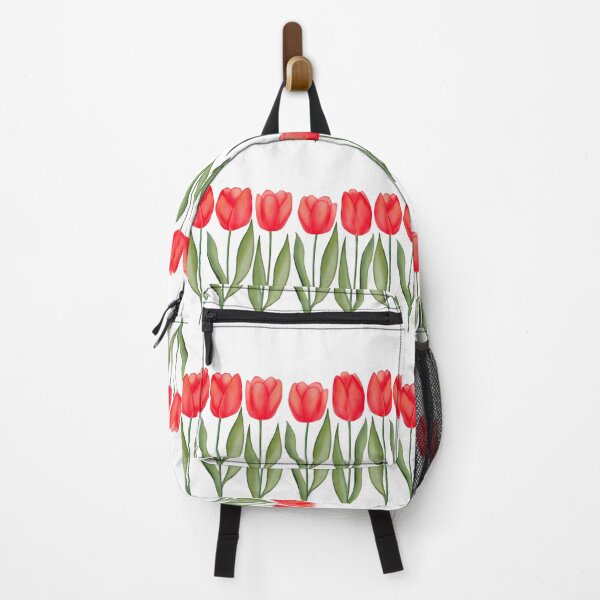 Item preview, Red Spring Tulips Watercolor Flowers designed and sold by Petra Lang.