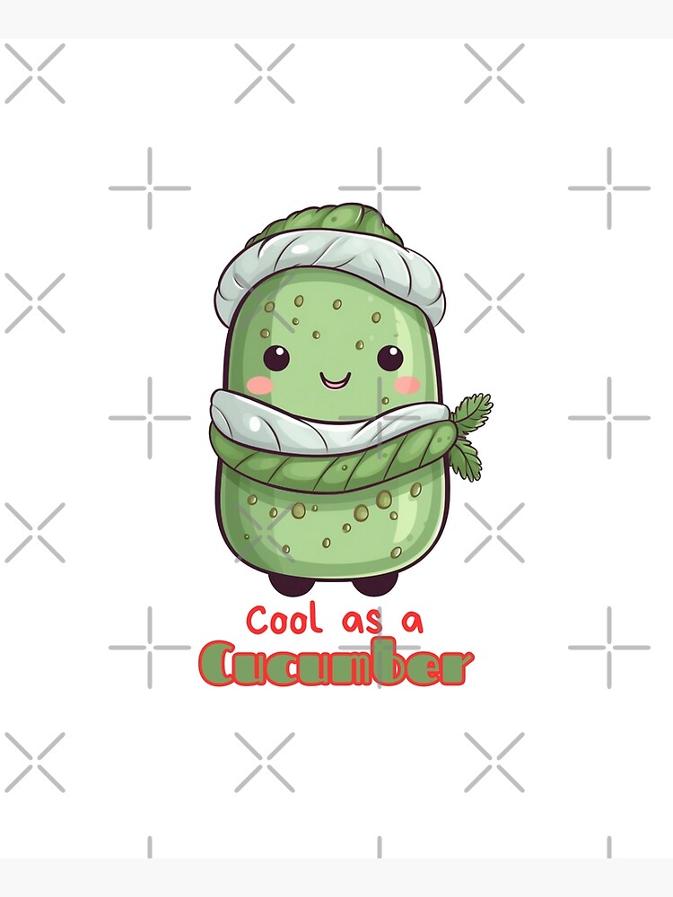 Discover Funny Cool Cucumber Apron