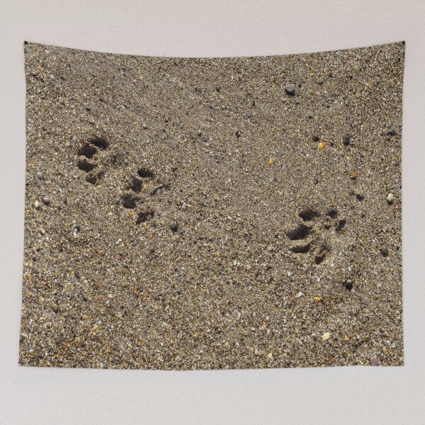 Item preview, Paw Prints On The Beach designed and sold by Londonimages.