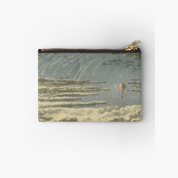Item preview, Vintage Meteor Shower & Hot Air Balloon Illustration (1871) designed and sold by BravuraMedia.
