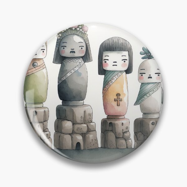 Item preview, Jeju Island - South Korea - Dol Hareubang Statues Art  designed and sold by madtoyman.