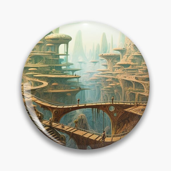 Artikelvorschau, Fantasy Alien Planet Landscape entworfen und verkauft von AdrianGrosu.
