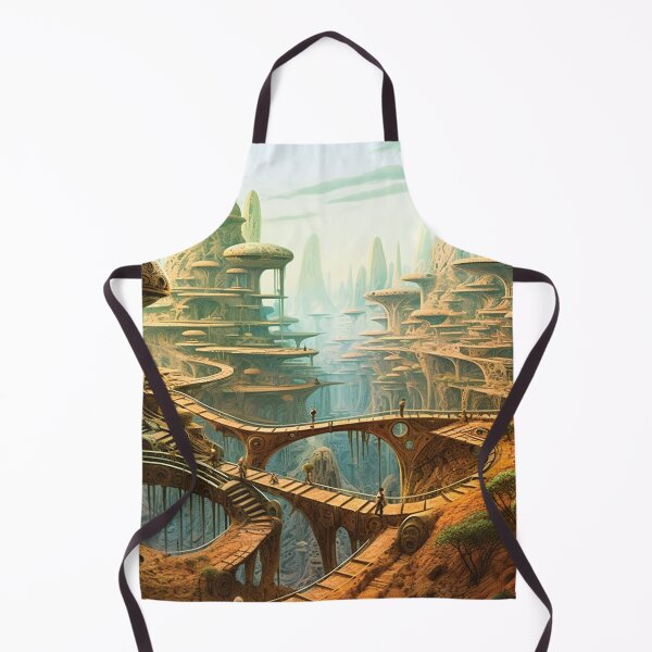 Item preview, Fantasy Alien Planet Landscape designed and sold by AdrianGrosu.