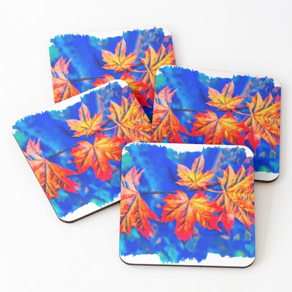 Item preview, Colorful Maple Leaves 2 designed and sold by Taina Sohlman.