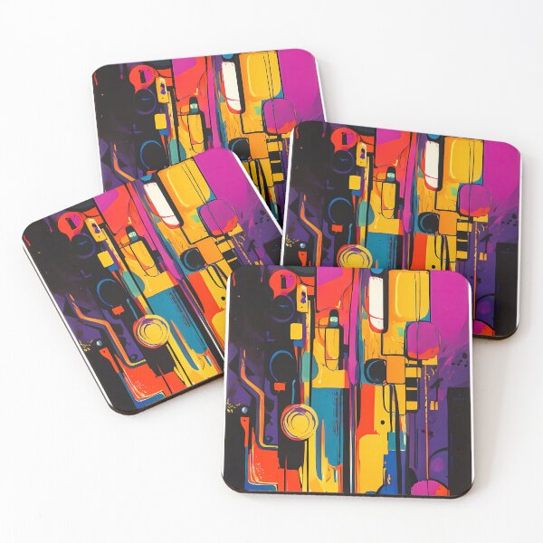 Item preview, Shapes, abstract art designed and sold by shrolts.