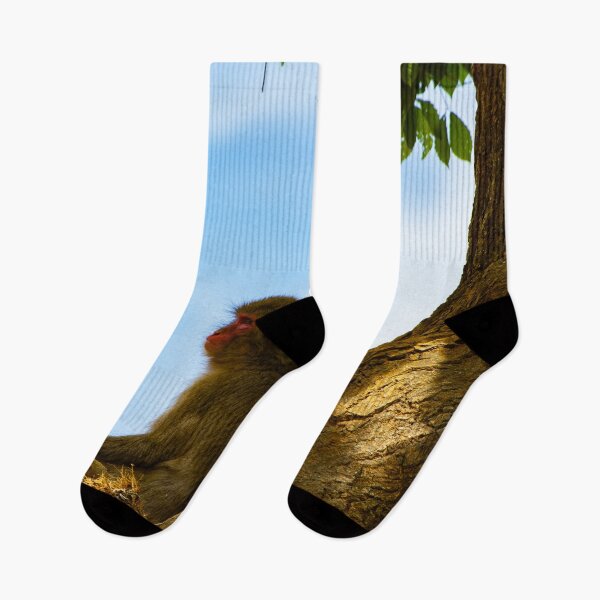 Item preview, Monkey staring off into the distance designed and sold by Shizenkai.