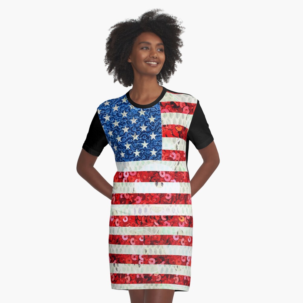 patriotic sequin dress