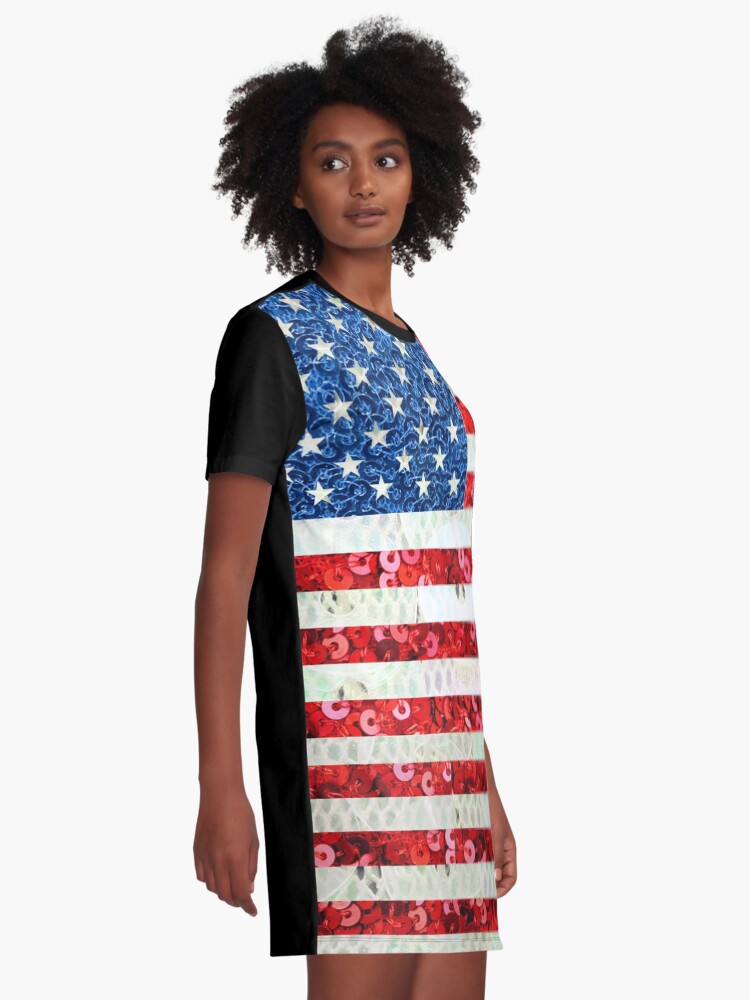 patriotic sequin dress