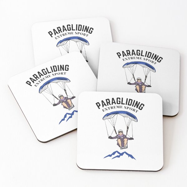 Item preview, paragliding extreme sport designed and sold by StairheadStore.