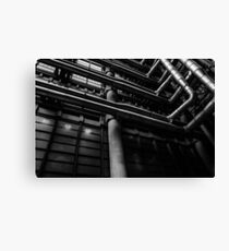 Industrial Pipes Canvas Print