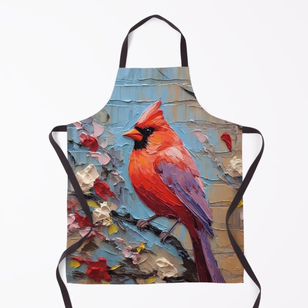 Item preview, Flowers and birds artistic texture impasto brush strokes abstract decorative painting27 designed and sold by UnaWu533.