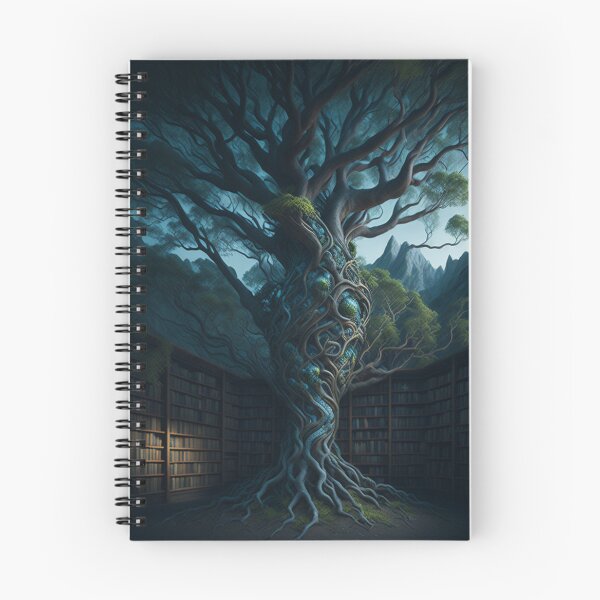 Item preview, Immerse Yourself in the Magic of the Library of the World Tree designed and sold by Grim000.