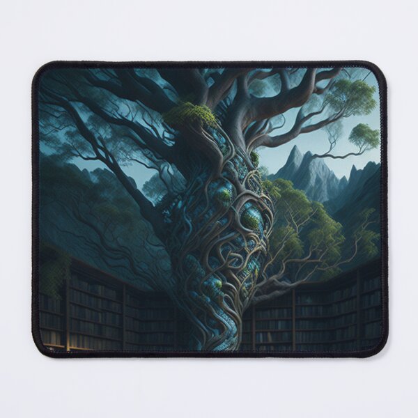 Item preview, Immerse Yourself in the Magic of the Library of the World Tree designed and sold by Grim000.