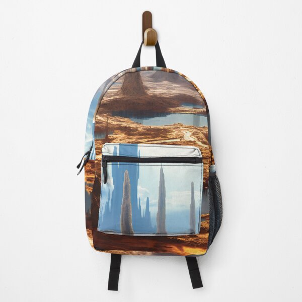 Item preview, Fantasy Alien Planet Landscape designed and sold by AdrianGrosu.