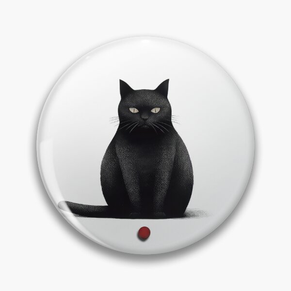 Item preview, The Mighty Black Cat and His Little Red Ball designed and sold by StrangeRoom.