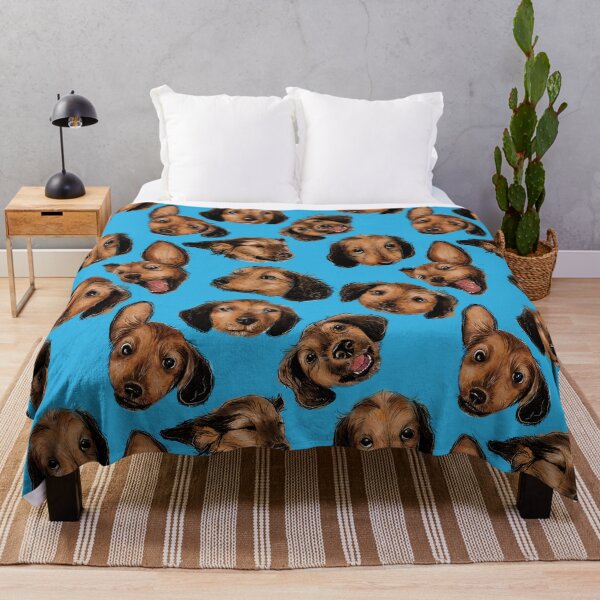 Item preview, Dachshund puppy pattern designed and sold by paigecassidy.