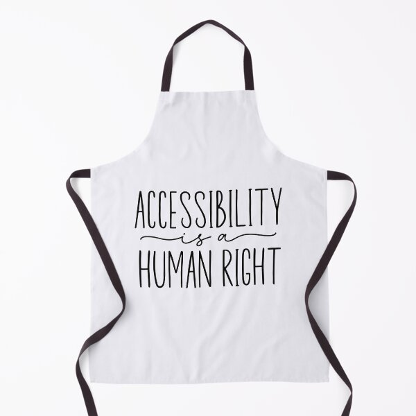 Item preview, accessibility is a human right  designed and sold by hautehub.
